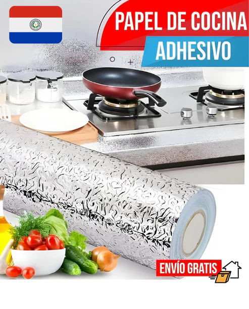 🚿 Papel Aluminio Impermeable 💧 Fuerte y Fácil 3Metros